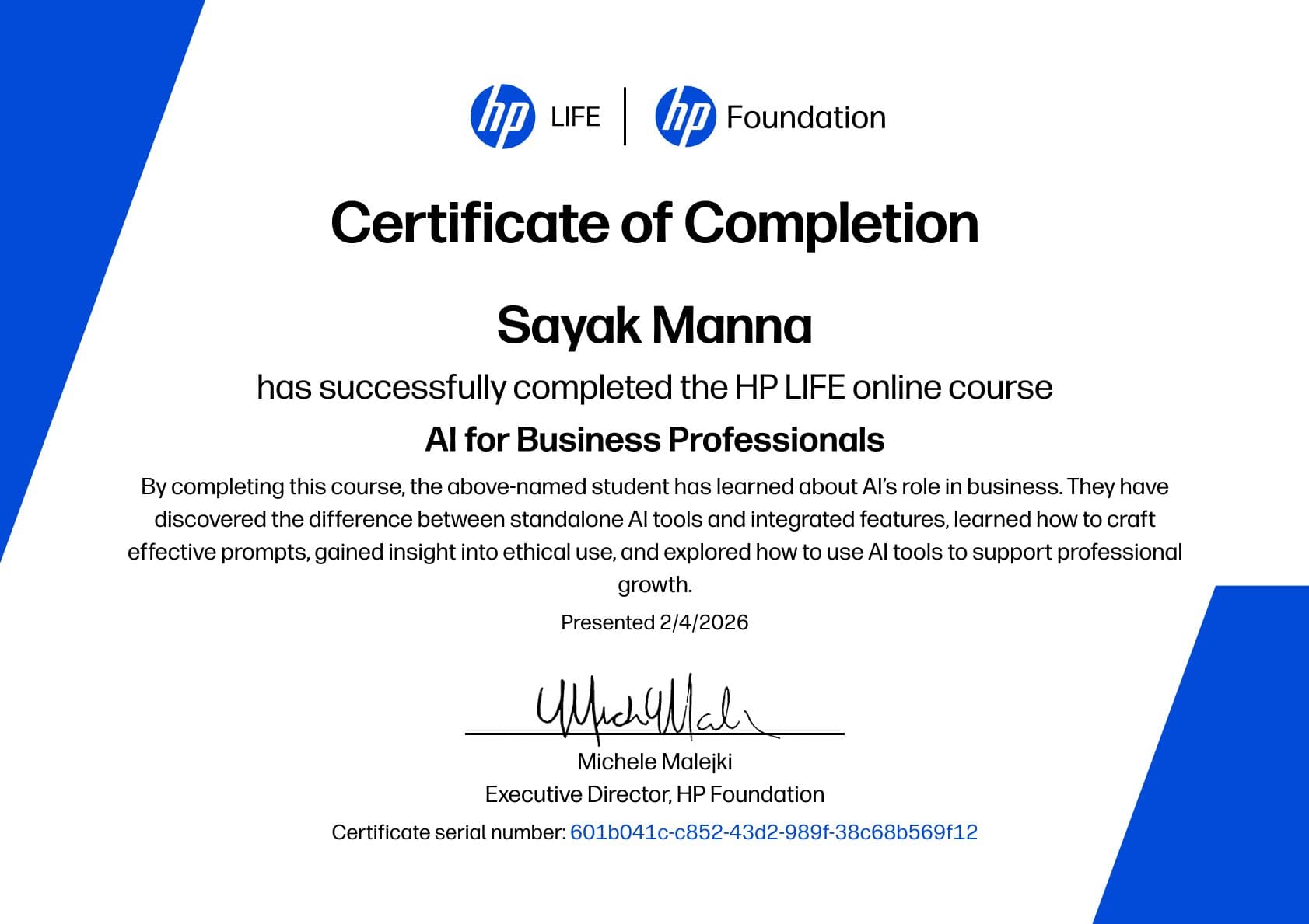 AI for Business Professionals